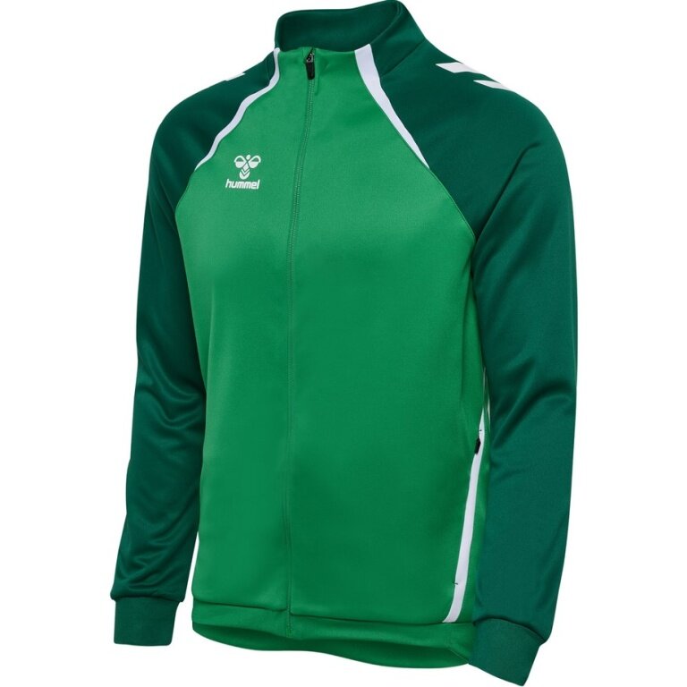 Hummel Training Jacket hmlLEAD 2.0 Track Zip (high breathability) green men's