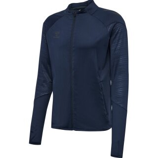 Hummel Training Jacket hmlPRO Training Zip (recycled Polyester, quick-drying) navy blue Men's