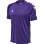 hummel Sport T-shirt hmlCORE XK Core Poly (Interlock fabric) Short sleeve purple Men