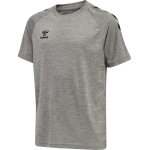 hummel Sport T-shirt hmlCORE XK Core Poly (Interlock fabric) Short sleeve grey Kids