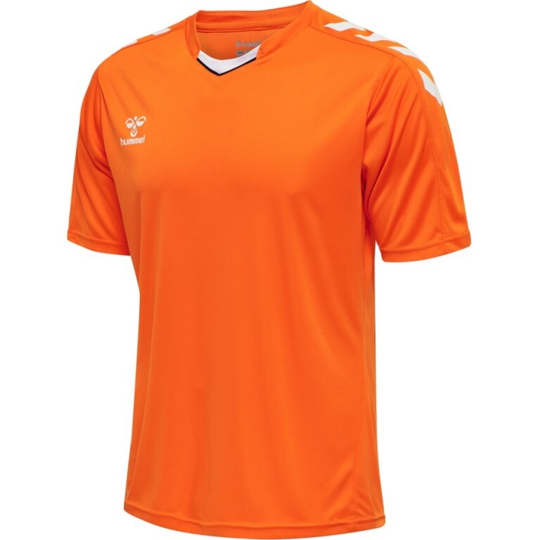 hummel Sport T-shirt hmlCORE XK Poly Jersey (robust double knit) Short sleeve orange Men