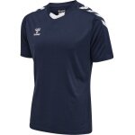 hummel Sport T-shirt hmlCORE XK Poly Jersey (robust double knit) short sleeve navy blue men