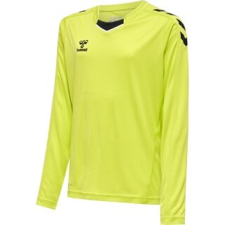 hummel Sport long-sleeved shirt hmlCORE XK Poly Jersey (Interlock fabric) lime green children