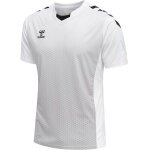 hummel Sport T-shirt hmlCORE XK Sublimation Jersey (Interlock fabric, Beecool) Short sleeve white Men
