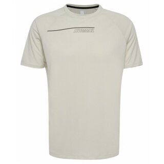 Hummel Sport T-shirt hmlCOURT Light Weight (breathable, quick-drying) beige men's
