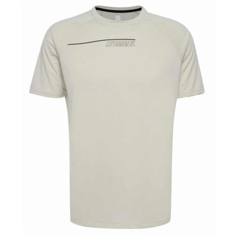 Hummel Sport T-shirt hmlCOURT Light Weight (breathable, quick-drying) beige men's