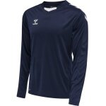 hummel Sport Long Sleeve Shirt hmlCORE XK Poly Jersey (Interlock Fabric) Navy Blue Men