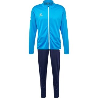hummel Training Suit hmlPROMO (Jacket and Trousers) light blue/navy blue Men's
