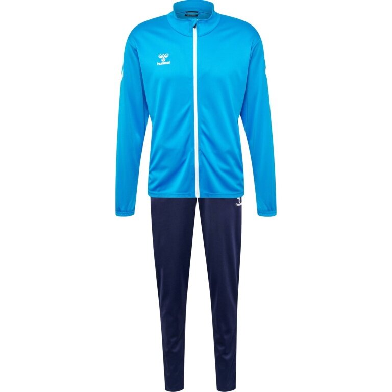 hummel Training Suit hmlPROMO (Jacket and Trousers) light blue/navy blue Men's