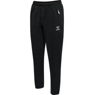 hummel Sports Trousers hmlMOVE Grid Cotton Pant (100% Cotton) long black Men