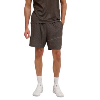 Hummel Sports Shorts hmlCOURT AOP Pocket Shorts (breathable, quick-drying) short coffee brown men's