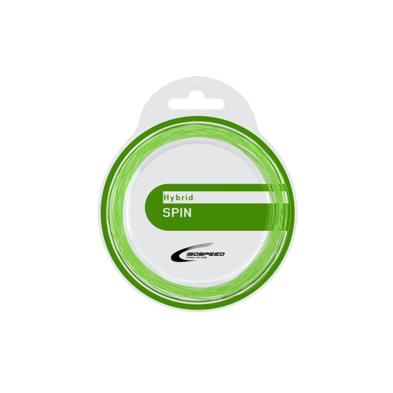 IsoSpeed Tennis String Hybrid Spin green 12m Set