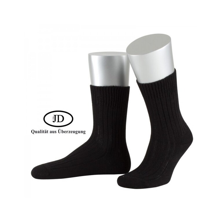 JD Work Sock Bundeswehr Crew - for safety shoes and work boots - black - 1 pair