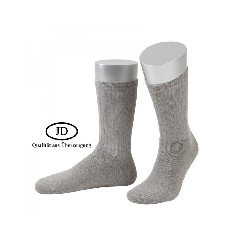 JD Tennis Sock Crew Classic grey - 1 Pair
