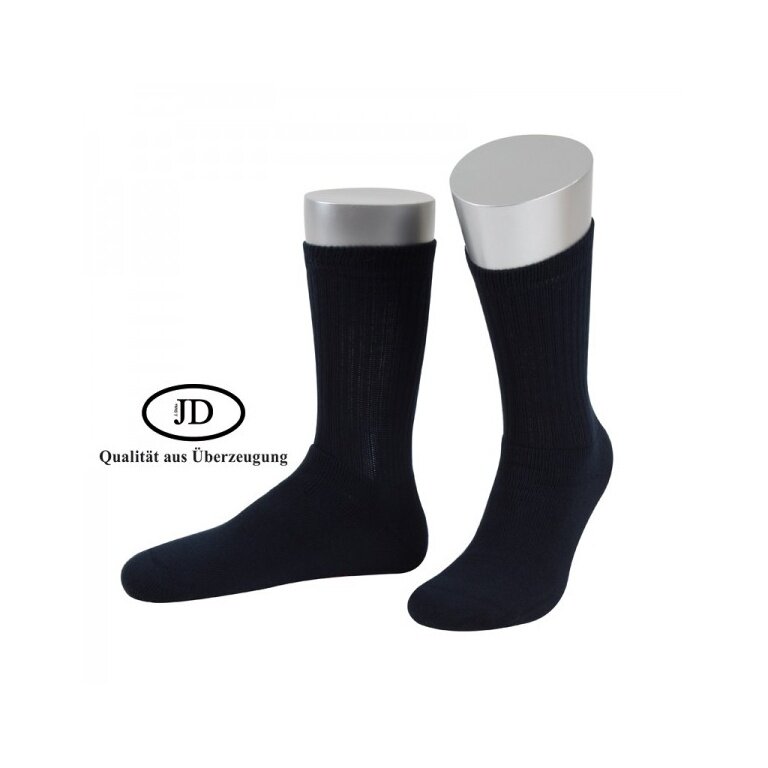 JD Tennis Sock Crew Classic Navy Blue - 1 Pair