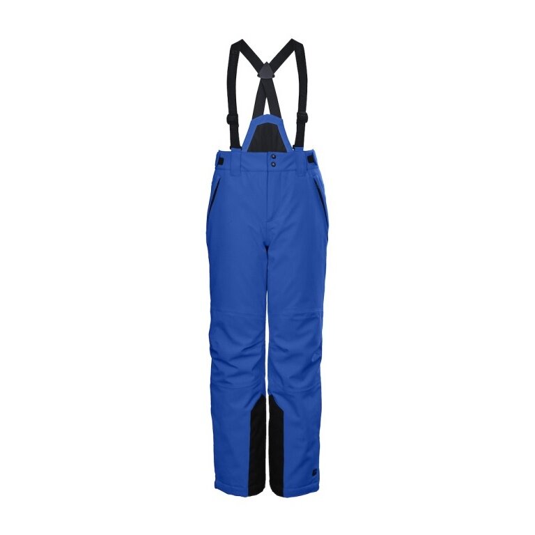 Killtec Winter Ski Pants KSW 79 (waterproof, breathable, PFC-free, snow guard, edge protection) neon blue Kids