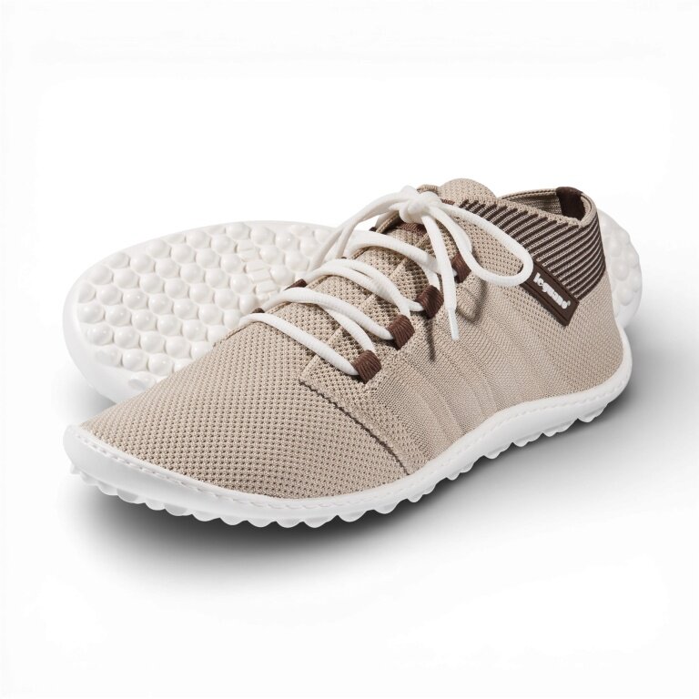 Leguano Barefoot Shoes Beat (flexible sole, pure barefoot feeling) sand brown