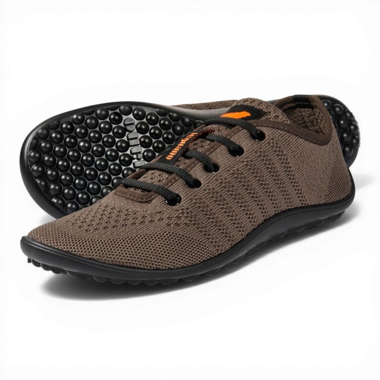 Leguano barefoot shoes Go (flexible sole, pure barefoot feeling) brown