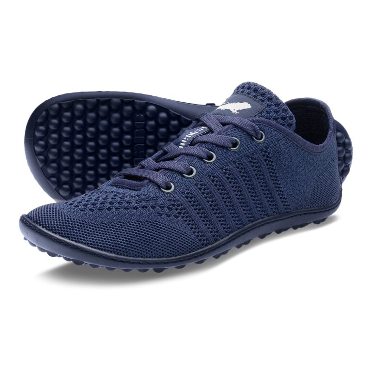 Leguano Barefoot Shoes Go (flexible sole, pure barefoot feeling) navy blue