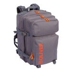 OLIVER Backpack (2 main compartments, 2 front pockets, chest strap) 2024 grey - 47x30x35cm