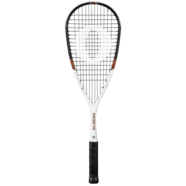 OLIVER Squash Racket Racer X8 (130g/head-heavy) white - strung -