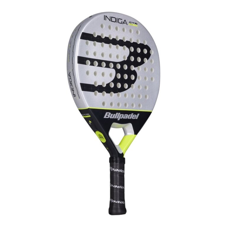 Bullpadel Paddle Racket Indiga CTR 26 360g/Round/Recreational Silver