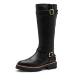 s.Oliver Winter boots 5-26603-41-022 - lightweight inner lining - black/nappa ladies