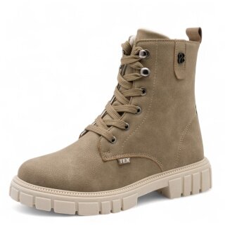s.Oliver Winter Boots 5-45297-45 Tex Membrane (side zip, Soft Foam) taupe/brown girls