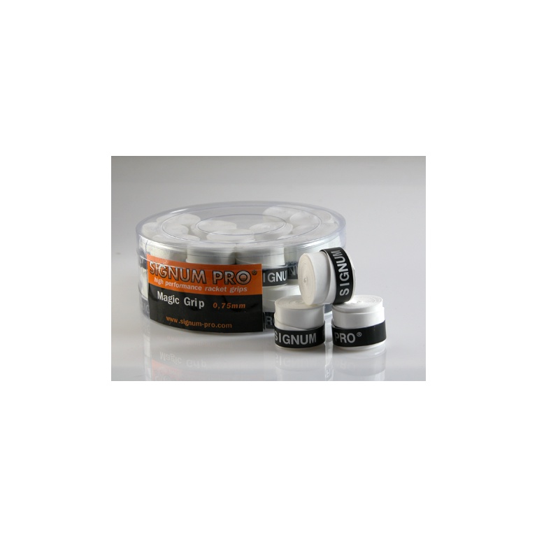 Signum Pro Overgrip Magic 0.75mm white 30-pack Box