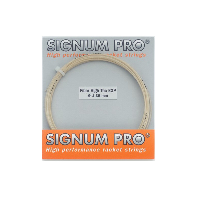 Signum Pro Tennis String Fiber High Tec EXP natural 12m Set