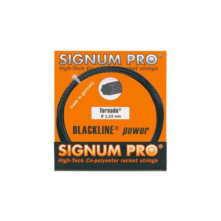 Signum Pro Tennis String Tornado (Durability+Spin) anthracite 12m Set