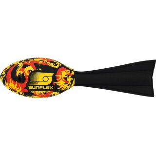 Sunflex Throwing Rocket Speedpiper Flames Dragon (whistling) black/red/yellow - 1 piece