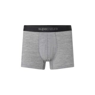 super natural Boxershorts Tundra 175 - Merino wool - grey melange underwear for men - 1 piece
