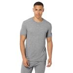 super natural Leisure T-shirt Essential (Merino mix) grey melange men's