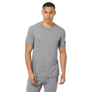super natural Leisure T-shirt Essential (Merino mix) grey melange men's
