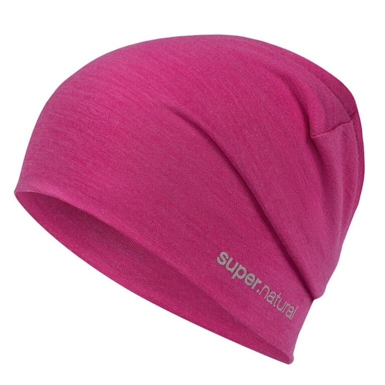 super natural beanie Everyday Beanie (Merino mix) fuchsia - 1 piece