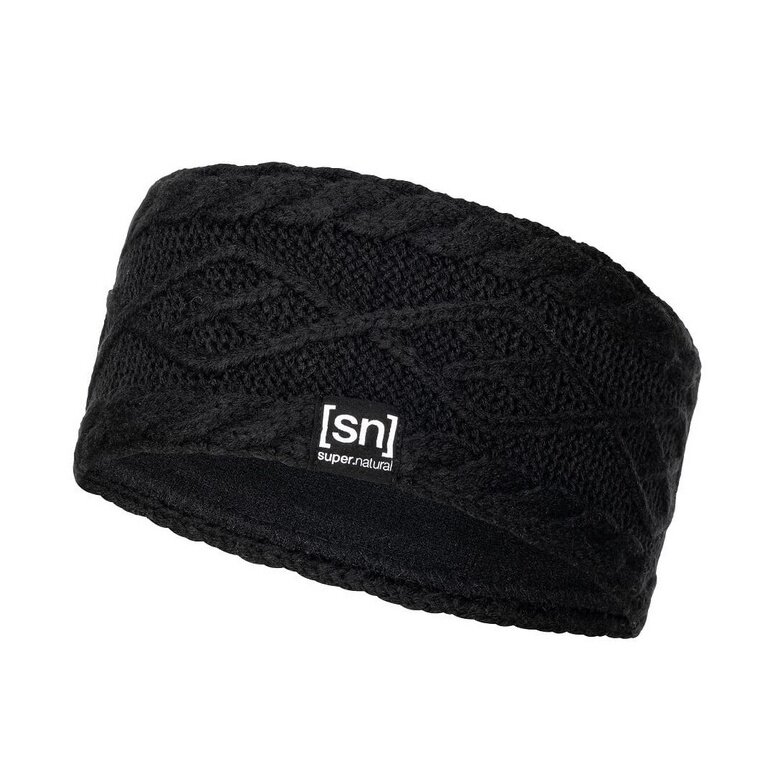 super natural headband knit (comfortable wearing experience) black Ladies - 1 piece