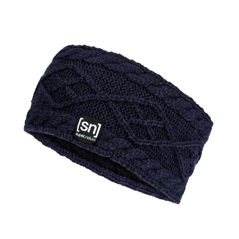 super natural headband knit (comfortable wearing experience) dark blue ladies - 1 piece