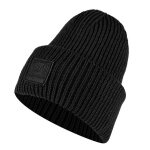 super natural winter hat Krissini beanie (comfortable wearing experience) black ladies - 1 piece