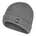 super natural winter hat Merino basic beanie (merino wool, ideal thermal protection) cashmere grey - 1 piece