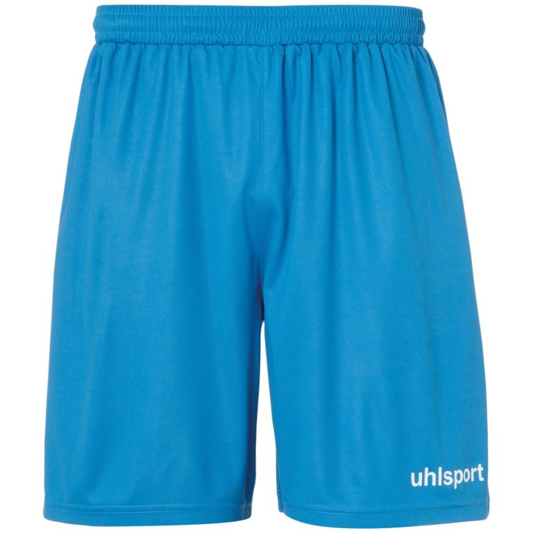 uhlsport Sports Shorts Short Basic Center short cyan/white Men