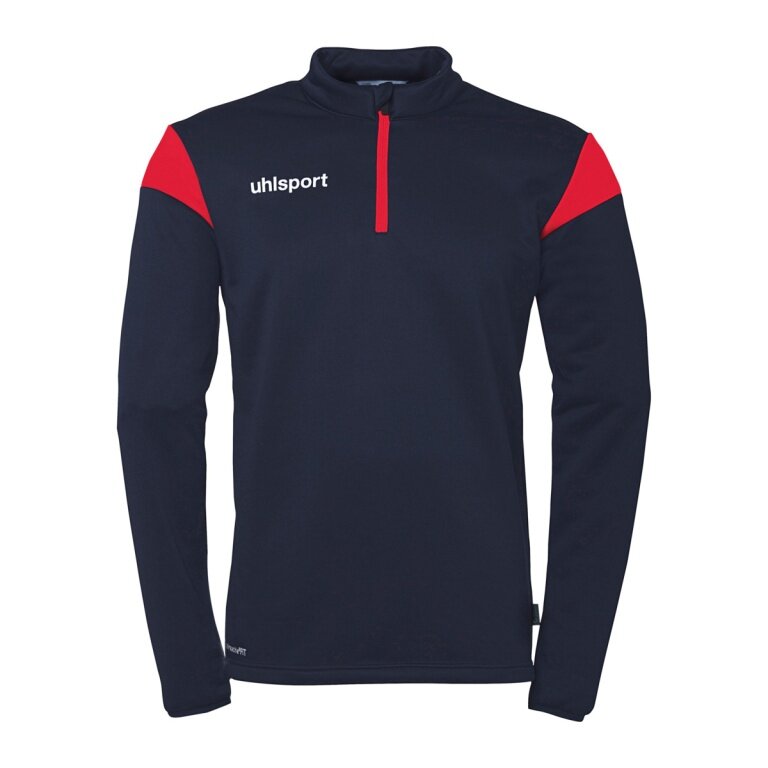 uhlsport Long Sleeve Zip Top Squad 27 (Stand Collar) navy/red Kids