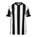 uhlsport Sport T-shirt Retro Stripe (V-neck) Short Sleeve black/white Men