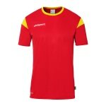 uhlsport Sport T-shirt Squad 27 (100% Polyester) red/yellow Kids