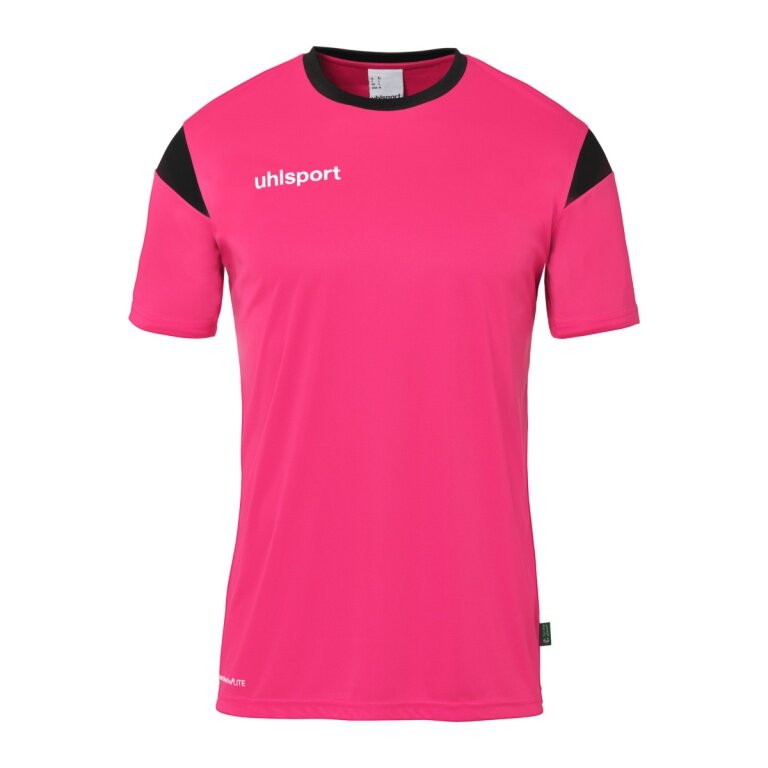 uhlsport Sport T-shirt Squad 27 (100% Polyester) pink/black men's
