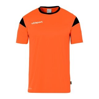 uhlsport Sport T-shirt Squad 27 (100% Polyester) orange/black children