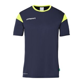 uhlsport Sports T-shirt Squad 27 (100% Polyester) navy blue/yellow children