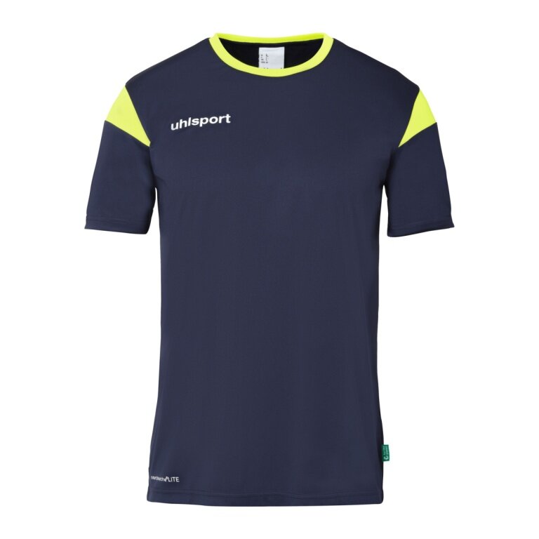 uhlsport Sports T-shirt Squad 27 (100% Polyester) navy blue/yellow children