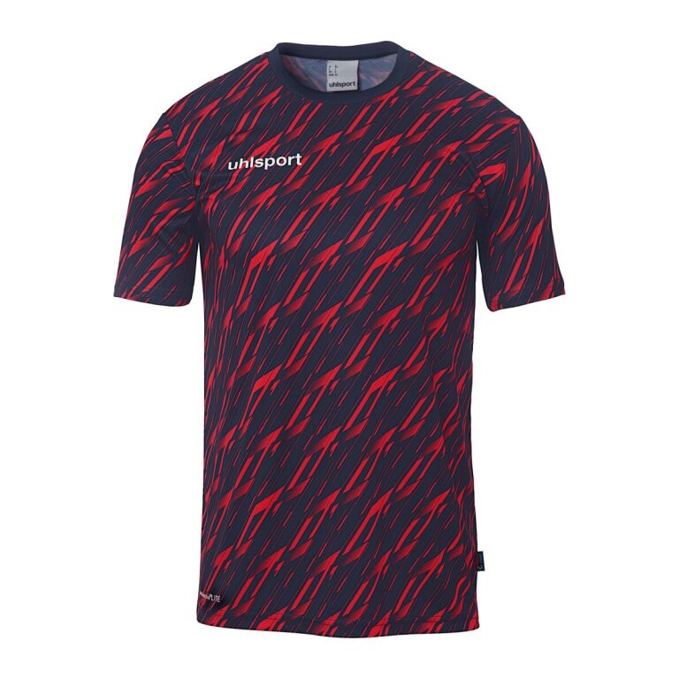 uhlsport Training Shirt Progressive 28 (100% recycled Polyester) navy/red Men's