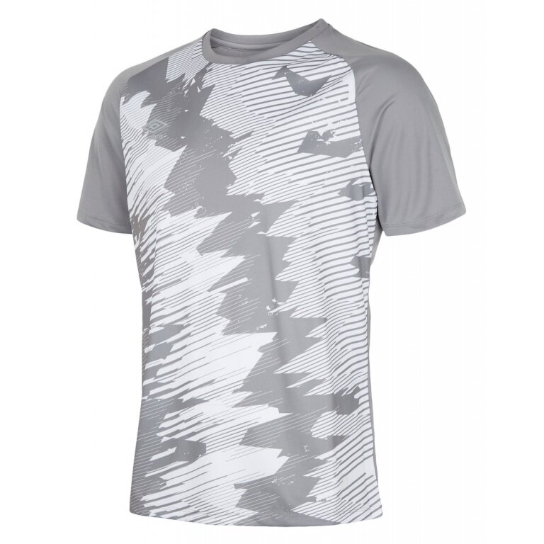 umbro Training T-shirt Training Graphic grey/white Men